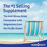Magnesium Citrate Supplement, Anti-Stress  Drink Mix Powder- Raspberry Lemon, Vegan, Gluten Free and Non-GMO -16 oz