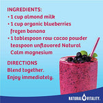 Magnesium Citrate Supplement, Anti-Stress  Drink Mix Powder- Raspberry Lemon, Vegan, Gluten Free and Non-GMO -16 oz