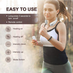 Smart Neck Massager With Heat - White/Gray