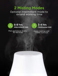 Essential Oil Diffuser With Color Lights - White
