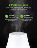 Essential Oil Diffuser With Color Lights - White