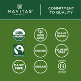 Navitas Organics Cacao Powder, 16oz. Bag, 30 Servings - Organic, Non-GMO, Fair Trade, Gluten-Free 1 Pound (Pack of 1)