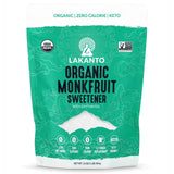 Organic Monkfruit Sweetener, 1:1 Sugar Substitute, Keto - 16 Oz