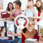 Portable Neck Massager With Heat - Red
