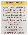 Organic Vanilla Frosting with Coconut Oil