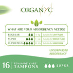 Organic Cotton Tampons