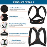 Posture Corrector - Y Shape - Black