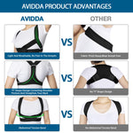 Posture Corrector - Y Shape - Black