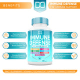 7 in 1 Immune Support Booster Supplement (120 Capsules)