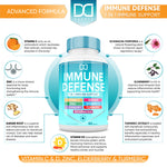 7 in 1 Immune Support Booster Supplement (120 Capsules)