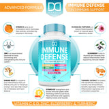 7 in 1 Immune Support Booster Supplement (120 Capsules)