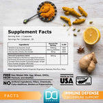 7 in 1 Immune Support Booster Supplement (120 Capsules)