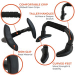 Push Up Bars - Curved Shape