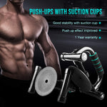Push Up Bars - M Shape - Cyan