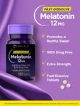 Melatonin 12 mg | Night time Sleep Aid