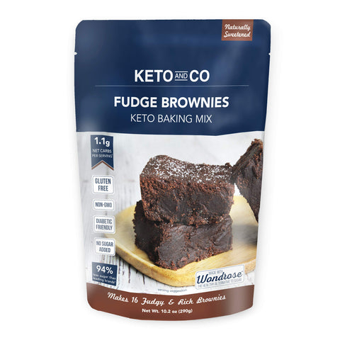 Keto Fudge Brownie Mix (16 Servings)