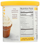 Organic Vanilla Frosting with Coconut Oil