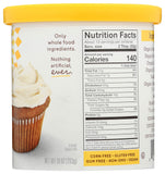 Organic Vanilla Frosting with Coconut Oil