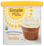 Organic Vanilla Frosting with Coconut Oil
